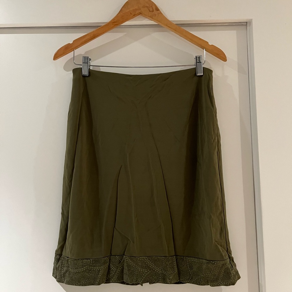 Green Ann Taylor Skirt